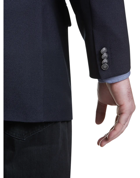 Joseph Abboud Executive Fit Blazer, Black 2 Joseph Abboud Executive Fit Blazer, Black - Image 2