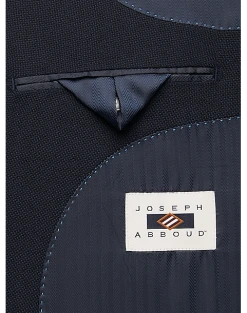 Joseph Abboud Executive Fit Blazer, Black 5 Joseph Abboud Executive Fit Blazer, Black -Joseph Abboud Sales MW40 11M9 01 JOSEPH ABBOUD NAVY SOLID ALT2