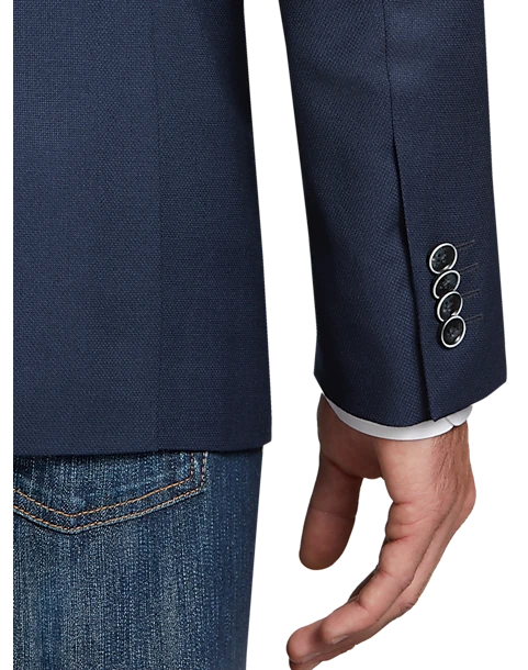 Joseph Abboud Slim Fit Blazer, Postman Blue 2 Joseph Abboud Slim Fit Blazer, Postman Blue - Image 2