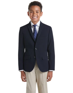 JOE Joseph Abboud Boys Navy Blazer