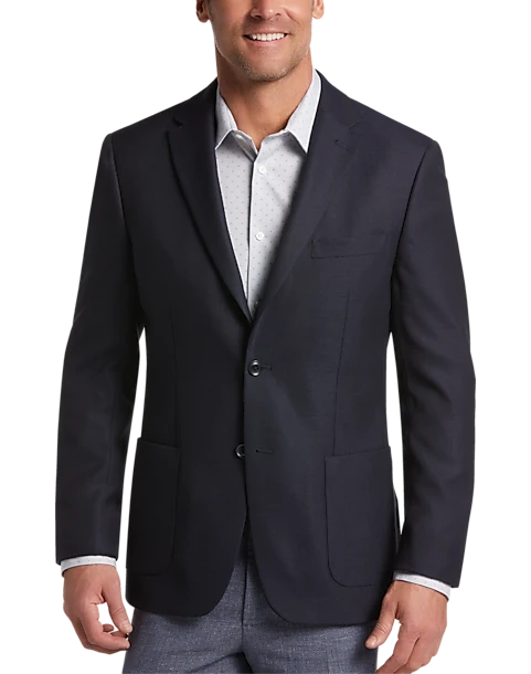 Tommy Hilfiger Modern Fit Sport Coat, Navy 1 Tommy Hilfiger Modern Fit Sport Coat, Navy