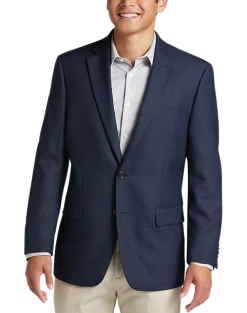 Lauren By Ralph Lauren Classic Fit Sport Coat, Navy Windowpane
