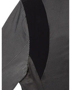 Egara Slim Fit Peak Lapel Dinner Jacket, Midnight Floral Jacquard -Joseph Abboud Sales MW40 15NK 71 EGARA MIDNIGHT ALT5