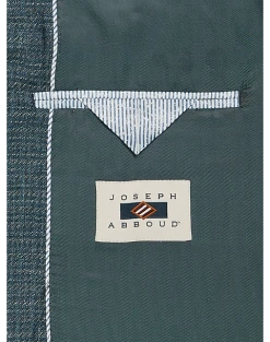 Joseph Abboud Slim Fit Sport Coat, Blue And Green Textured 6 Joseph Abboud Slim Fit Sport Coat, Blue And Green Textured -Joseph Abboud Sales MW40 15P4 70 JOSEPH ABBOUD BLUE GREEN TEXTURED ALT2