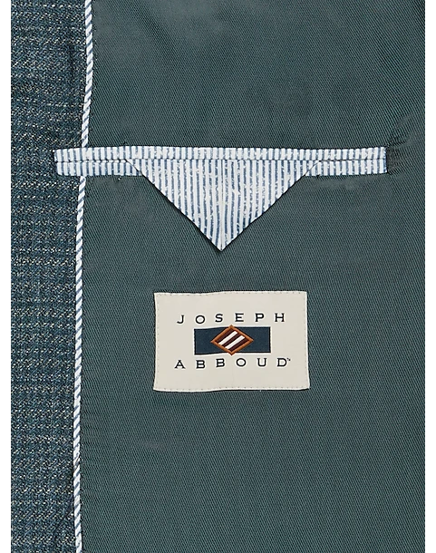 Joseph Abboud Slim Fit Sport Coat, Blue And Green Textured 3 Joseph Abboud Slim Fit Sport Coat, Blue And Green Textured - Image 3