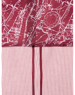 Nautica Modern Fit Sports Coat, Red Seersucker -Joseph Abboud Sales MW40 15R2 11 NAUTICA RED SEERSUCKER ALT5 1
