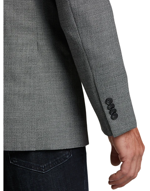 Awearness Kenneth Cole Modern Fit Sport Coat, Gray Tic 2 Awearness Kenneth Cole Modern Fit Sport Coat, Gray Tic - Image 2