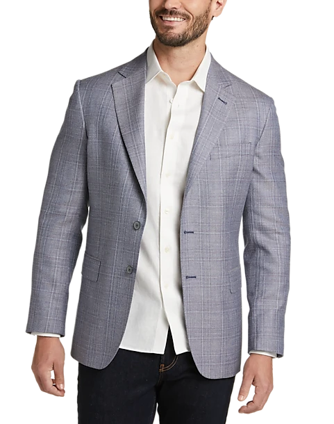Joseph Abboud Modern Fit Sport Coat, Lavender Plaid 1 Joseph Abboud Modern Fit Sport Coat, Lavender Plaid