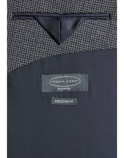 Pronto Uomo Executive Fit Sport Coat, Gray Check 5 Pronto Uomo Executive Fit Sport Coat, Gray Check -Joseph Abboud Sales MW40 15VV 95 PRONTO UOMO PLATINUM GRAY CHECK ALT2