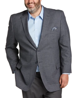 Pronto Uomo Executive Fit Sport Coat, Gray Check