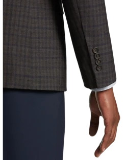 Alternative view of Pronto Uomo Platinum Modern Fit Sport Coat, Brown Check