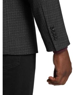 Alternative view of Awearness Kenneth Cole Performance Modern Fit Sport Coat, Black Check