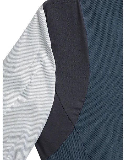 Awearness Kenneth Cole Modern Fit Sport Coat, Navy Check 4 Awearness Kenneth Cole Modern Fit Sport Coat, Navy Check - Image 4