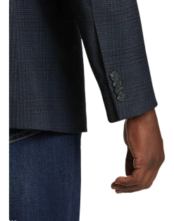 Alternative view of Awearness Kenneth Cole Sport Coat, Navy Plaid