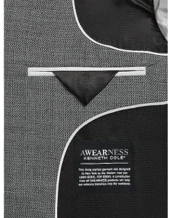Awearness Kenneth Cole Modern Fit Sport Coat, Gray Tic 6 Awearness Kenneth Cole Modern Fit Sport Coat, Gray Tic -Joseph Abboud Sales MW40 15YE 74 AWEARNESS KENNETH COLE GRAY TIC ALT2