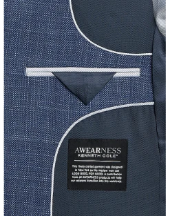 Awearness Kenneth Cole Modern Fit Sport Coat, Blue Tic 6 Awearness Kenneth Cole Modern Fit Sport Coat, Blue Tic -Joseph Abboud Sales MW40 15YN 70 AWEARNESS KENNETH COLE BLUE TIC ALT2