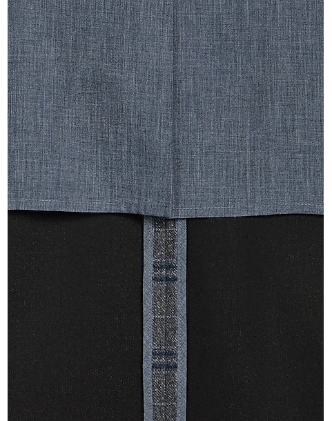 Michael Strahan Modern Fit Sport Coat, Gray Plaid 4 Michael Strahan Modern Fit Sport Coat, Gray Plaid - Image 4
