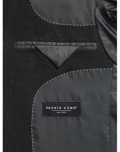 Pronto Uomo Modern Fit Sport Coat, Burgundy -Joseph Abboud Sales MW40 15YY 02 PRONTO UOMO BLACK ALT2 1