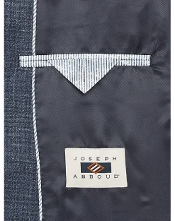 Joseph Abboud Modern Fit Textured Sport Coat, Blue -Joseph Abboud Sales MW40 15ZL 70 JOSEPH ABBOUD BLUE TEXTURED ALT2