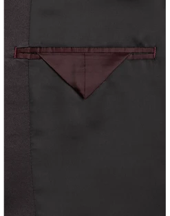 After Hours Slim Fit Shawl Collar Dinner Jacket, Burgundy Paisley -Joseph Abboud Sales MW40 160L 06 AFTER HOURS BURGUNDY PAISLEY ALT2