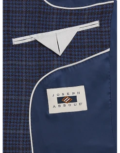 Joseph Abboud Modern Fit Sport Coat, Blue Plaid -Joseph Abboud Sales MW40 165J 67 JOSEPH ABBOUD MED BLUE PLAID ALT2