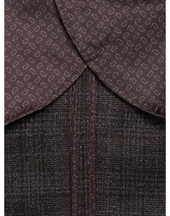 Joseph Abboud Slim Fit Sport Coat, Brown Boucle Plaid 7 Joseph Abboud Slim Fit Sport Coat, Brown Boucle Plaid -Joseph Abboud Sales MW40 165L 63 JOSEPH ABBOUD BROWN BOUCLE PLAID ALT5