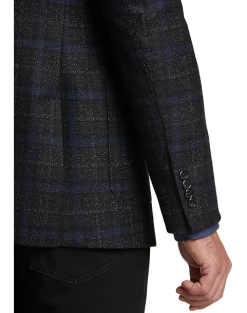 Joseph Abboud Sales -Joseph Abboud Sales MW40 165W 66 JOSEPH ABBOUD CHARCOAL WINDOWPANE ALT1
