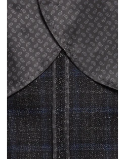 Joseph Abboud Slim Fit Sport Coat, Charcoal Windowpane Plaid 7 Joseph Abboud Slim Fit Sport Coat, Charcoal Windowpane Plaid -Joseph Abboud Sales MW40 165W 66 JOSEPH ABBOUD CHARCOAL WINDOWPANE ALT5