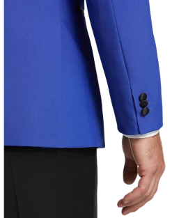 Alternative view of Egara Slim Fit Peak Lapel Dinner Jacket, Teal