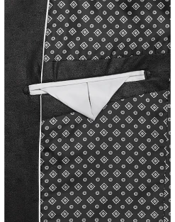 Daniel Hechter Modern Fit Vegan Leather Sport Coat, Brown -Joseph Abboud Sales MW40 16FD 02 DANIEL HECHTER BLACK ALT2 1