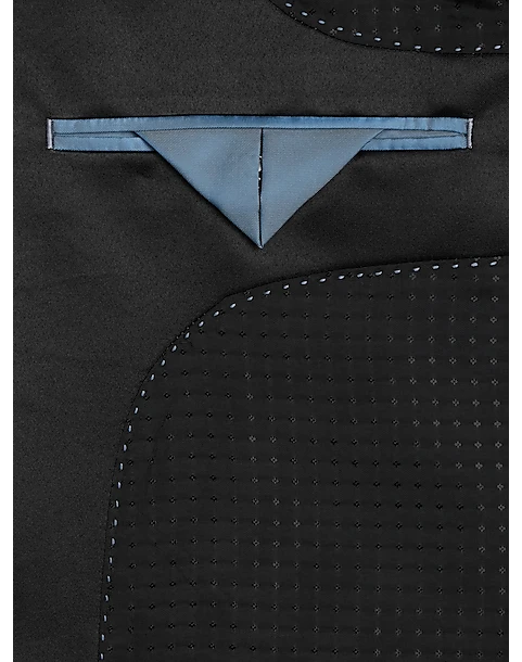 Egara Slim Fit Formal Dinner Jacket, Blue Floral 3 Egara Slim Fit Formal Dinner Jacket, Blue Floral - Image 3