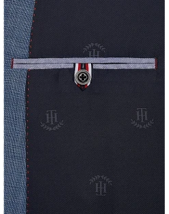 Tommy Hilfiger Modern Fit Sport Coat, Blue Tic -Joseph Abboud Sales MW40 16FN 70 TOMMY HILFIGER BLUE TIC ALT2 4