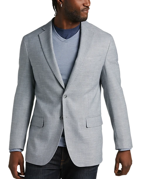 Awearness Kenneth Cole Modern Fit Sport Coat, Gray Tic 1 Awearness Kenneth Cole Modern Fit Sport Coat, Gray Tic