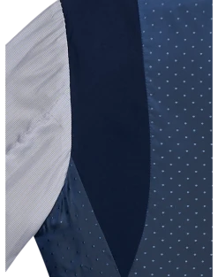 Michael Strahan Classic Fit Sport Coat, Blue Mini Houndstooth -Joseph Abboud Sales MW40 16GT 92 MICHAEL STRAHAN BLUE MINI HOUNDSTOOTH ALT5