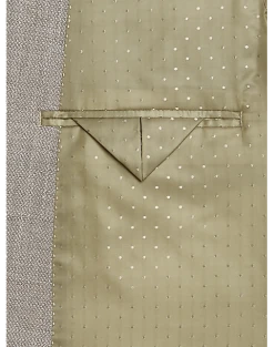 Michael Strahan Classic Fit Notch Lapel Sport Coat, Tan Tic -Joseph Abboud Sales MW40 16GX 77 MICHAEL STRAHAN TAN TIC ALT2