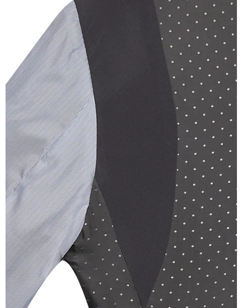 Michael Strahan Classic Fit Sport Coat, Gray Plaid 4 Michael Strahan Classic Fit Sport Coat, Gray Plaid - Image 4