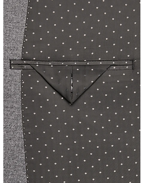 Michael Strahan Classic Fit Notch Lapel Sport Coat, Gray 3 Michael Strahan Classic Fit Notch Lapel Sport Coat, Gray - Image 3