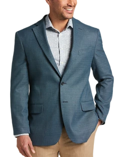 Pronto Uomo Modern Fit Notch Lapel Sport Coat, Teal