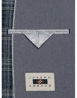 Joseph Abboud Modern Fit Notch Lapel Sport Coat, Blue Plaid -Joseph Abboud Sales MW40 16JV 67 JOSEPH ABBOUD BLUE PLAID ALT2