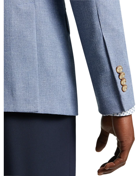 JOE Joseph Abboud Slim Fit Sport Coat, Light Blue 2 JOE Joseph Abboud Slim Fit Sport Coat, Light Blue - Image 2