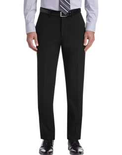 Haggar Premium 4-Way Stretch Dress Pants, Postman Blue