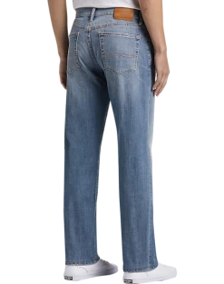 Alternative view of Lucky Brand 329 Tapered Leg Classic Fit Medium Wash Jeans, Anton