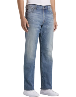 Lucky Brand 329 Tapered Leg Classic Fit Medium Wash Jeans, Anton