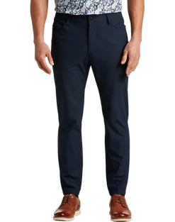 Awearness Kenneth Cole Slim Fit AWEAR-TECH 5-Pocket Tech Pant, Charcoal