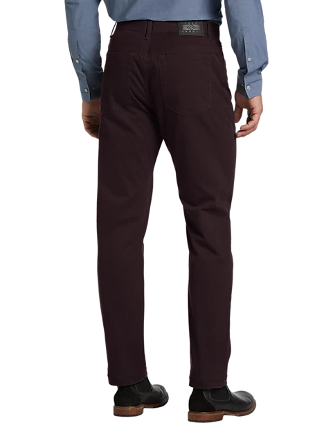 Joseph Abboud Modern Fit Power Stretch 5-Pocket Pants, Olive 2 Joseph Abboud Modern Fit Power Stretch 5-Pocket Pants, Olive - Image 2