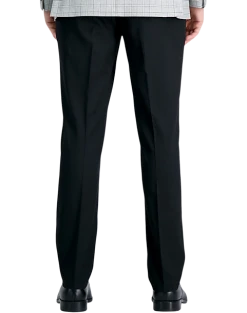 Alternative view of J.M. Haggar Premium 4-Way Stretch Classic Fit Dress Pants, Light Tan Sharkskin