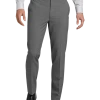 Calvin Klein Jayden Skinny Fit Stretch Dress Pant, Light Gray