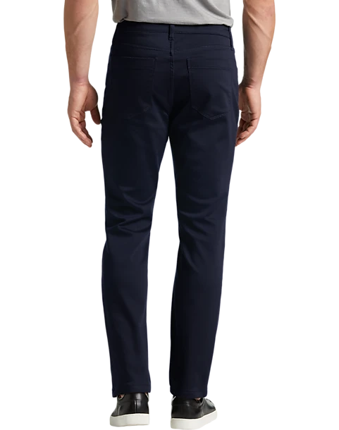 Awearness Kenneth Cole Slim Fit Stretch Waist Pants, Navy 2 Awearness Kenneth Cole Slim Fit Stretch Waist Pants, Navy - Image 2