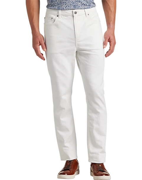 Joseph Abboud Modern Fit Jeans, White 1 Joseph Abboud Modern Fit Jeans, White