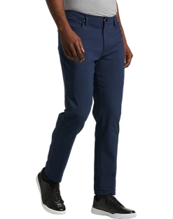Michael Strahan Modern Fit Technical Pants, Navy